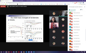 On November, 3 Economic Cybernetics and Economic Security Management Department hosted an online meeting of the First International Scientific and Practical Conference "Economic Development Modern Strategies: Science, Innovation and Business Education"