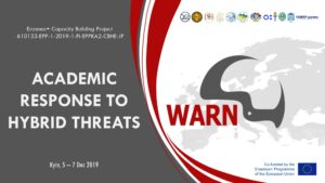 International project WARN "Academic Response to Hybrid Threats"