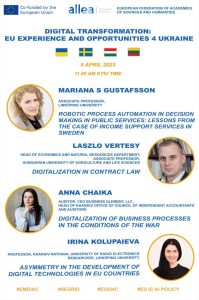 International project  "Ukraine-EU: Digital innovations making connections 4 changes"