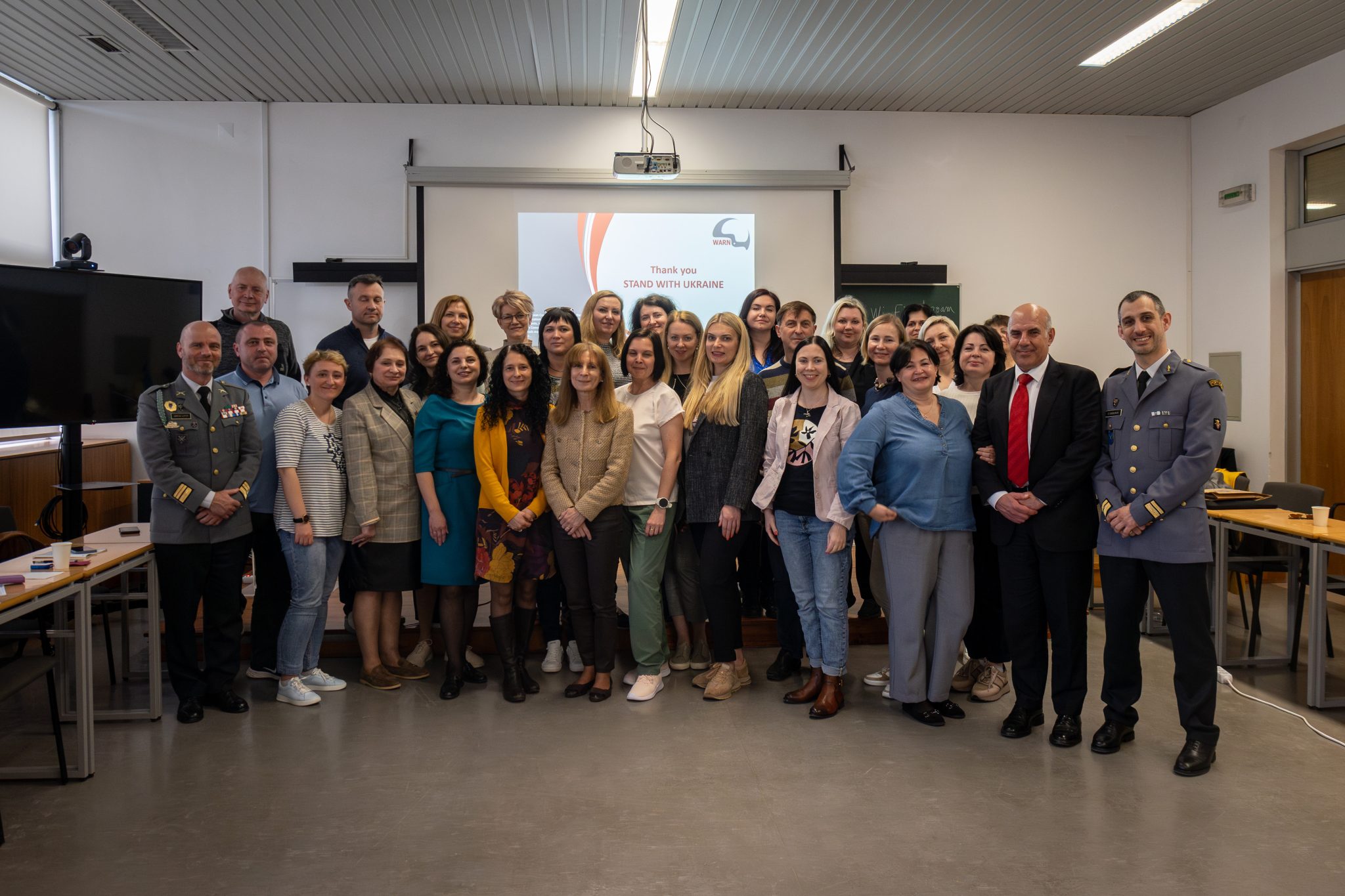 WARN team visit the European University in Coimbra (Portugal)