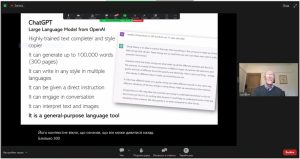 Лекція професора Майка Шарплза (Великобританія) «Генеративний штучний інтелект і освіта: можливості та виклики»
