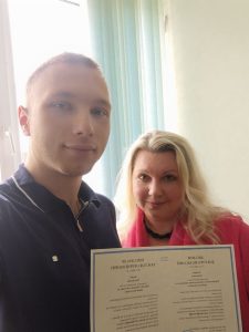 Вітаємо Ткаченка А.Г. з присудженням наукового ступеня доктора філософії