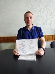 Вітаємо Ткаченка А.Г. з присудженням наукового ступеня доктора філософії
