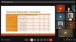 Захист звітів з передатестаційної практики  здобувачів ОПП «Економічна кібернетика» спеціальності 051 Економіка та  ОПП «Управління фінансово-економічною безпекою» спеціальності 073 Менеджмент  другого (магістерського) рівня вищої освіти 10.11.2025