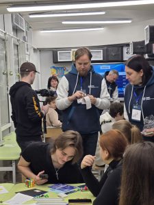 Кафедра ЕК прийняла участь у заході «Веселі канікули з ХНУРЕ»