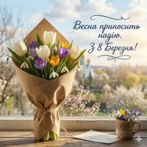 Дорогі жінки, вітаємо вас з Міжнародним жіночим днем!