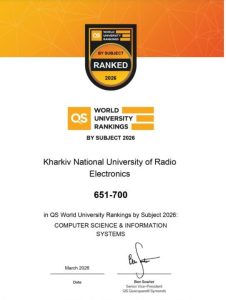 QS Rankings by Subject 2026